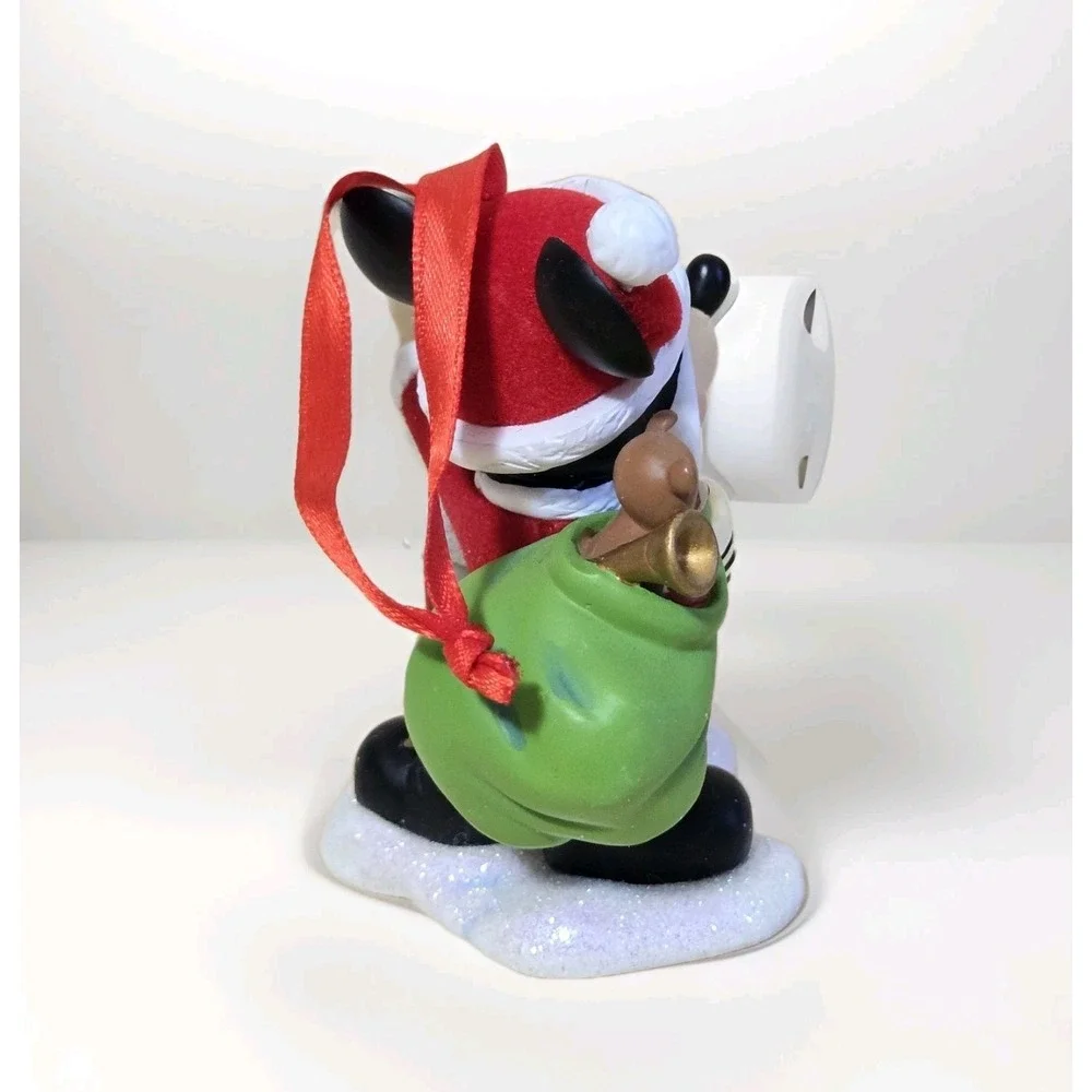 Disney 2013 Sketchbook Santa Claus Mickey Mouse Chimmey Christmas Ornament W Box